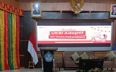 Dukung Program Balai Bahasa, Madrasah Aliyah Muhammadiyah Pekanbaru Ikuti Sosialisasi UKBI Adaptif
